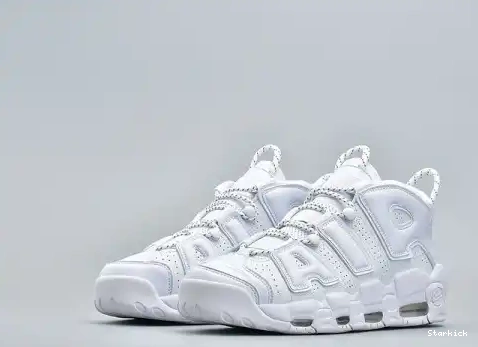 More White Uptempo Air Triple 921948-100  0430